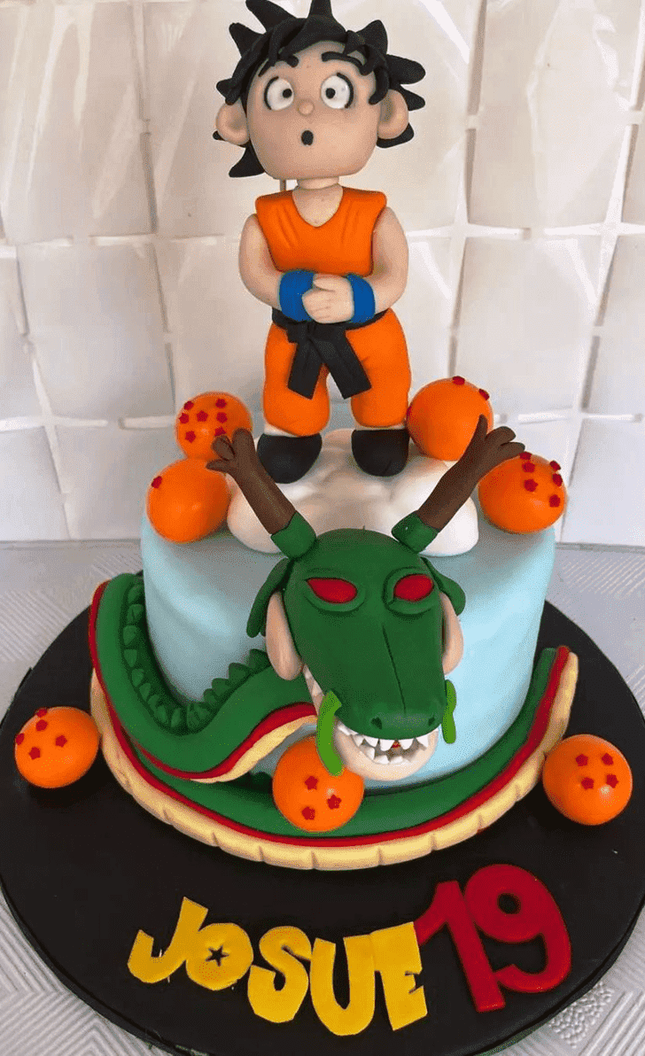 Classy Dragon Ball Cake