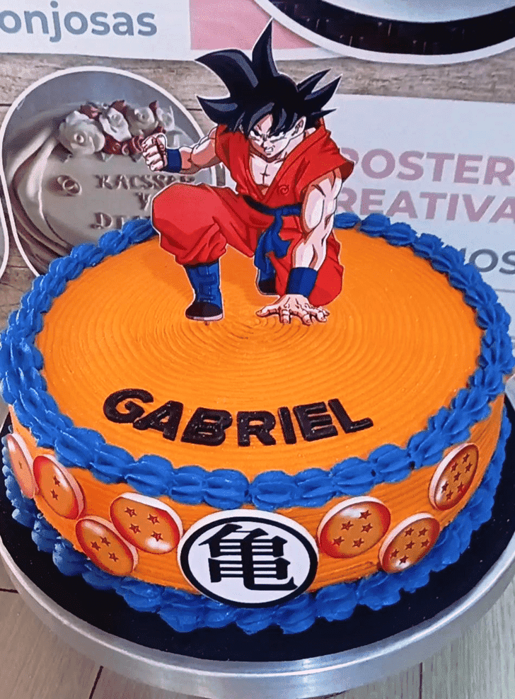 Cute Dragon Ball Cake