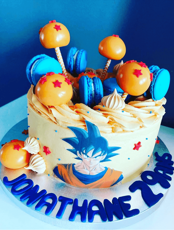 Dazzling Dragon Ball Cake