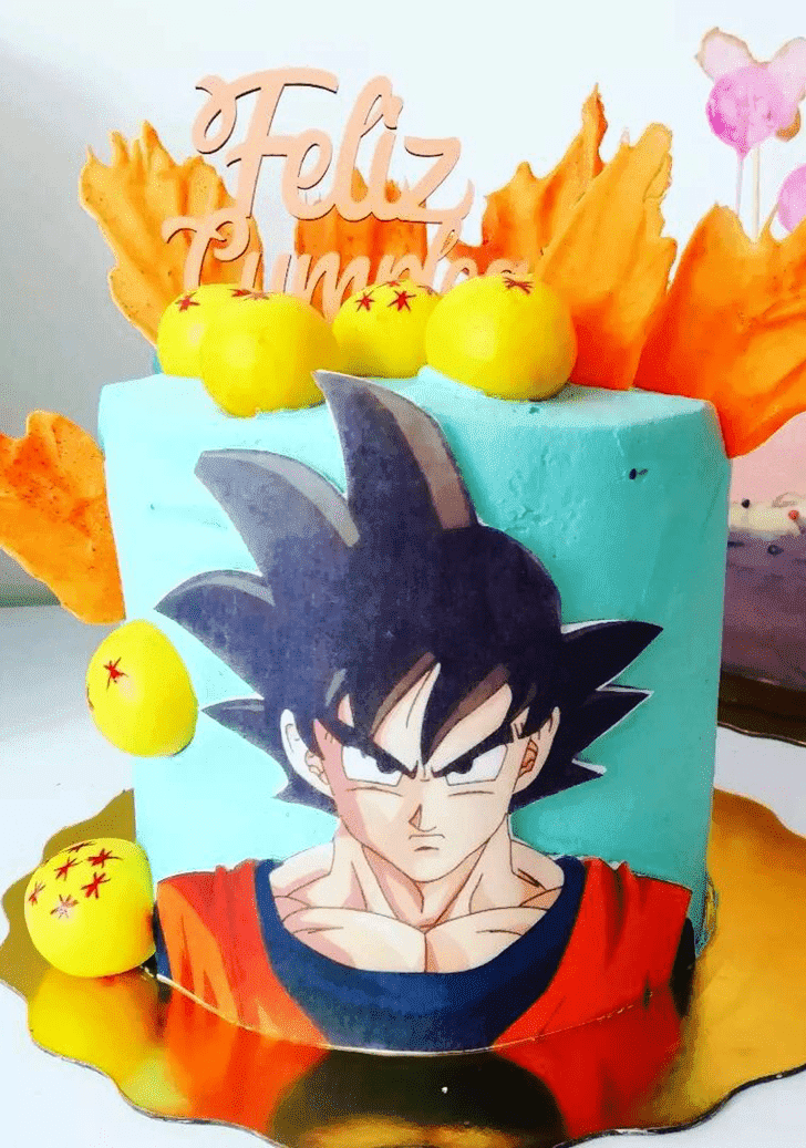 Delicate Dragon Ball Cake