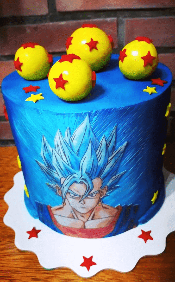 Enthralling Dragon Ball Cake