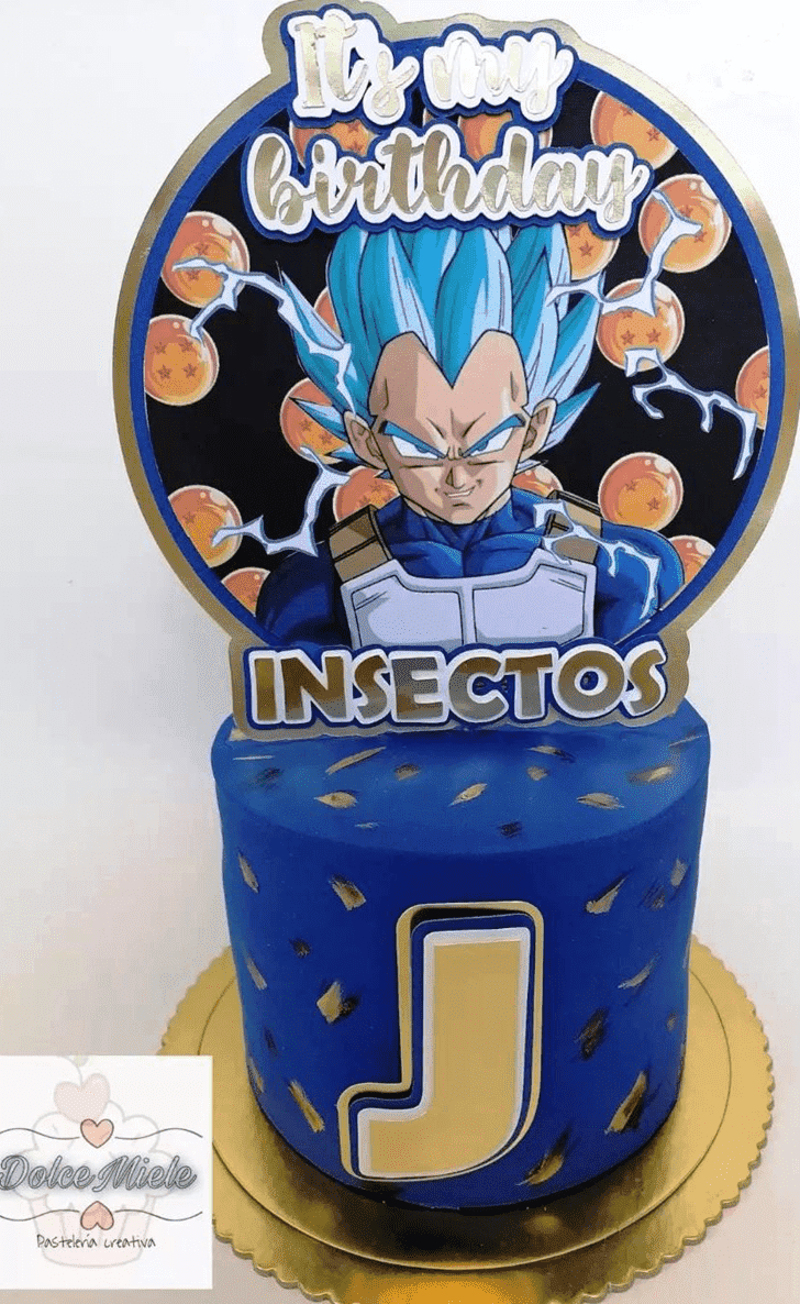 Enticing Dragon Ball Cake