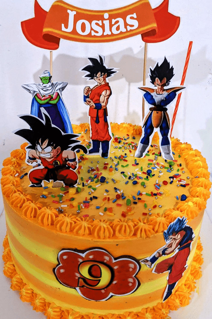 Excellent Dragon Ball Cake