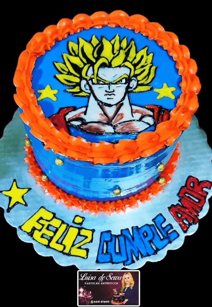 Exquisite Dragon Ball Cake