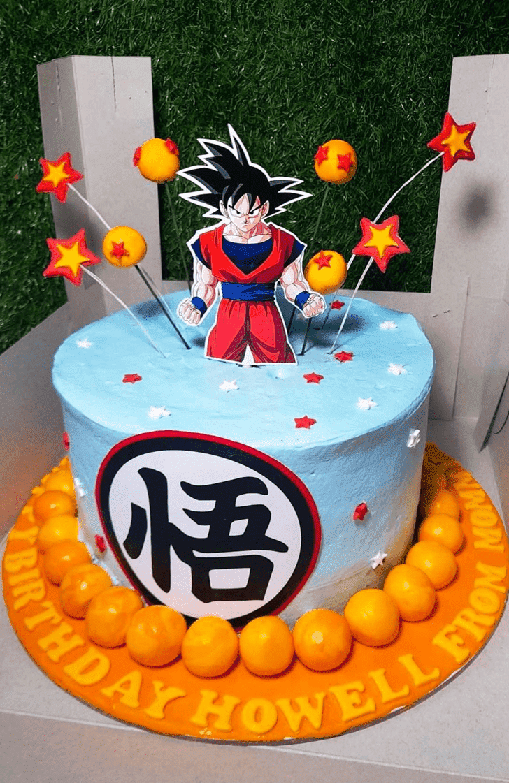 Good Looking Dragon Ball Cake