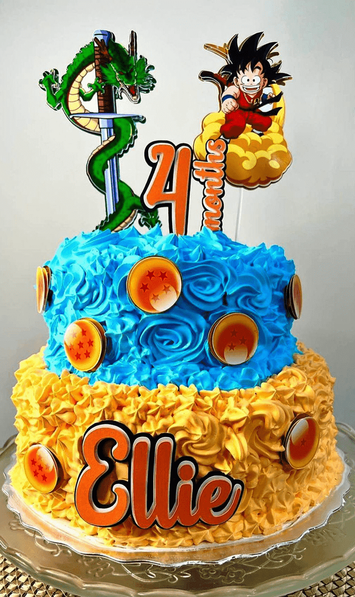 Graceful Dragon Ball Cake