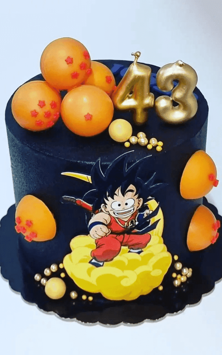 Handsome Dragon Ball Cake