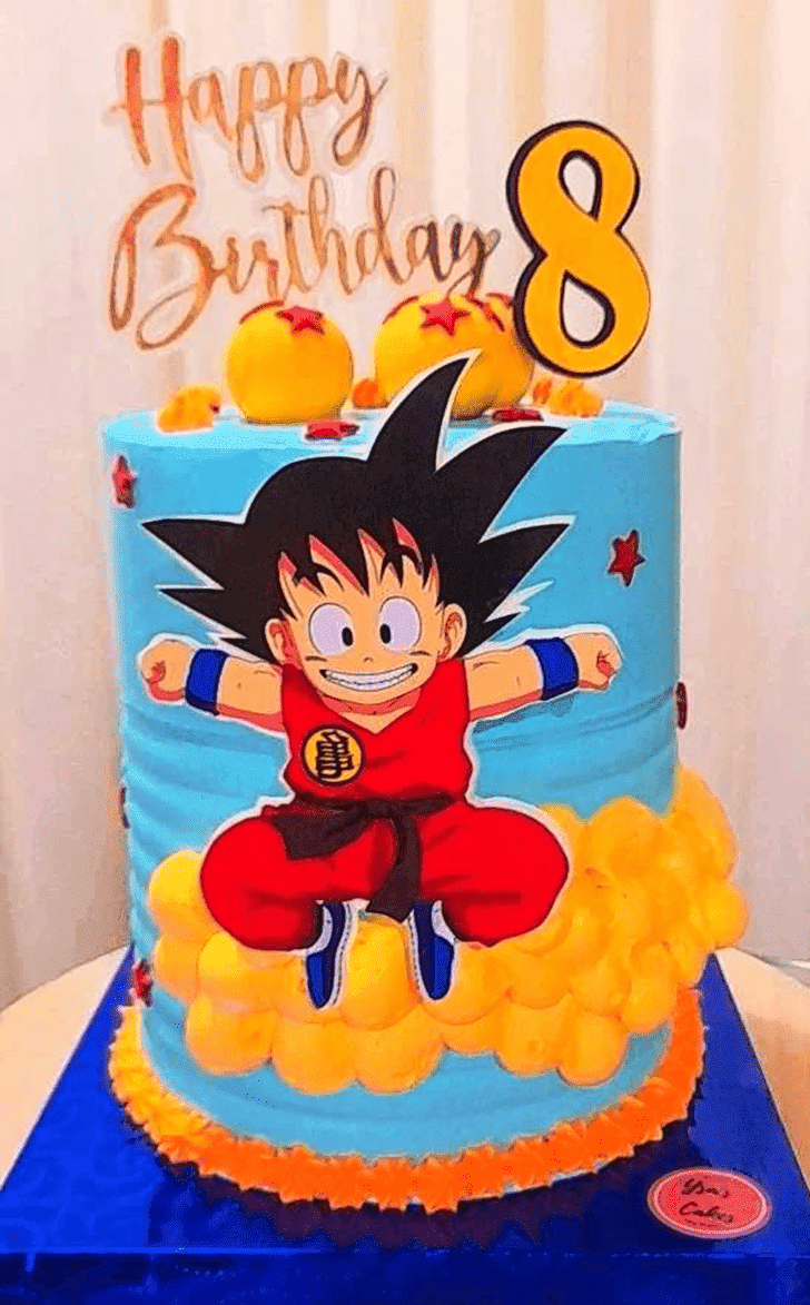 Lovely Dragon Ball Cake Design