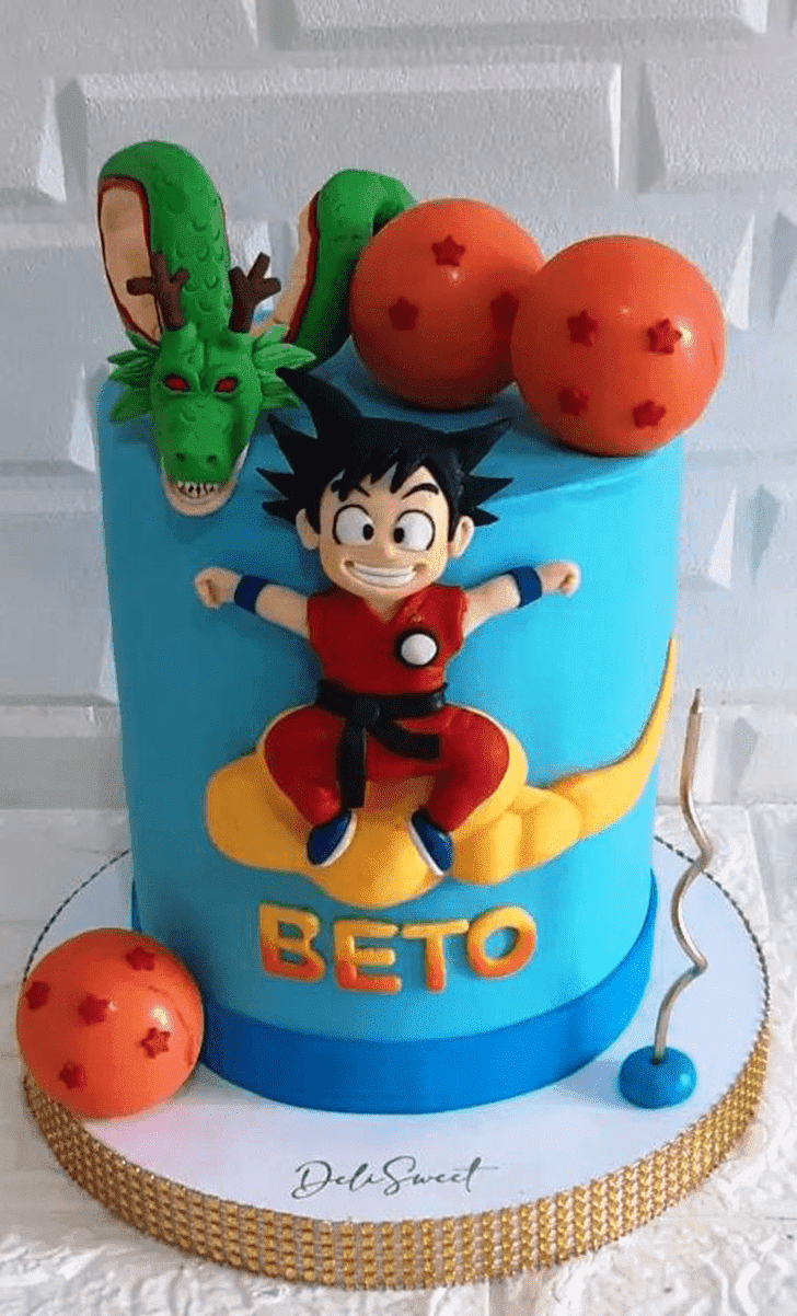 Pretty Dragon Ball Cake