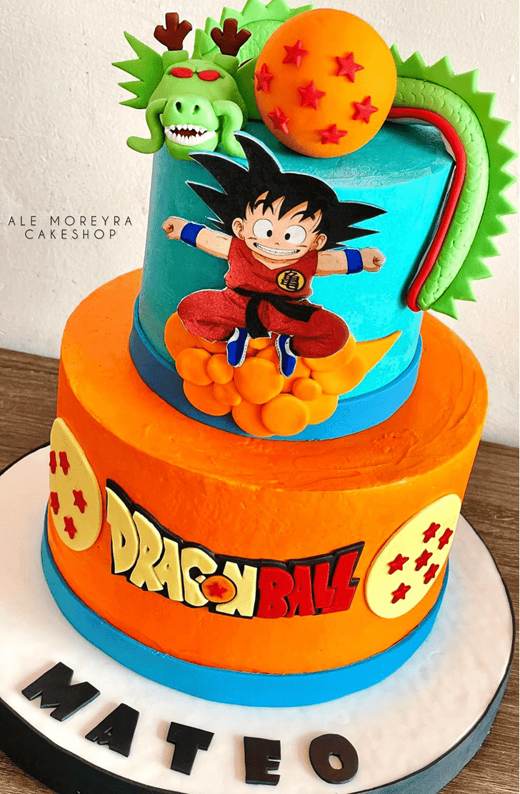 Radiant Dragon Ball Cake
