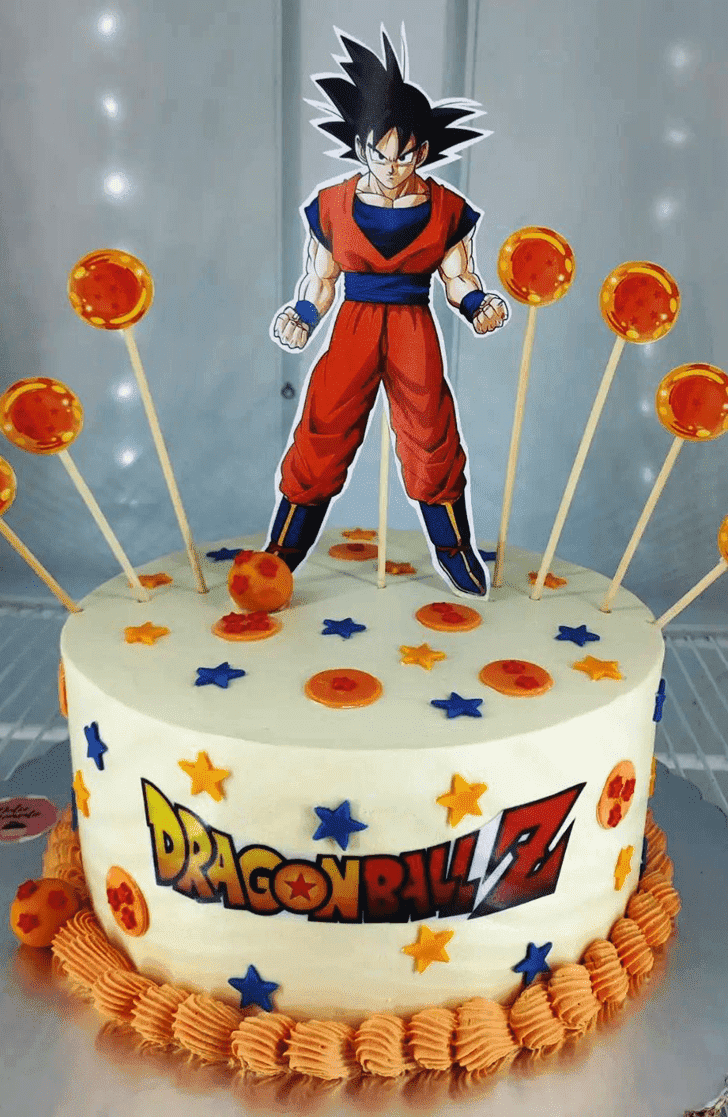 Resplendent Dragon Ball Cake