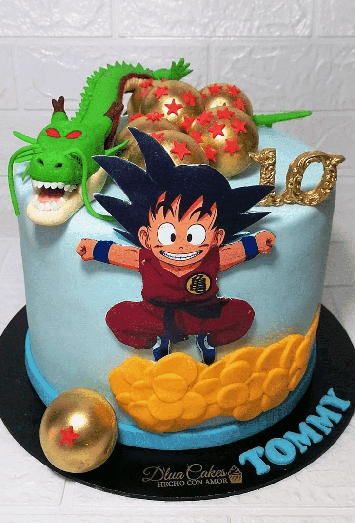 Slightly Dragon Ball Cake