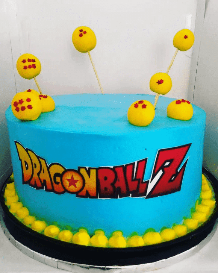 Wonderful Dragon Ball Cake Design