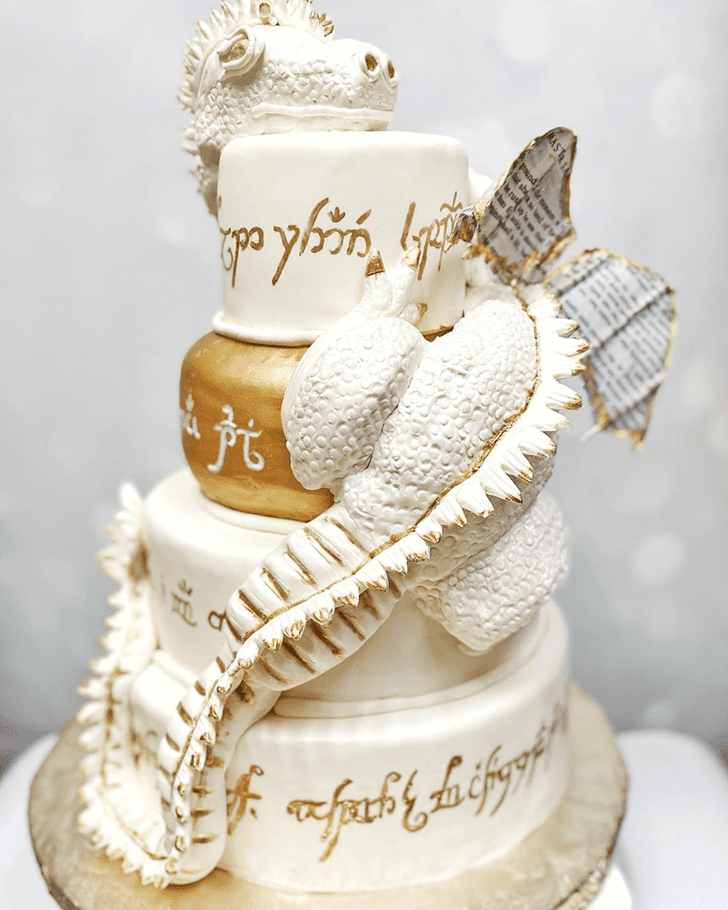 Alluring Dragon Cake