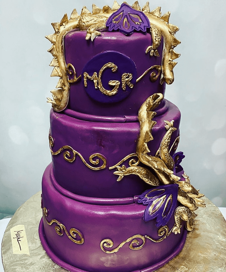 Angelic Dragon Cake