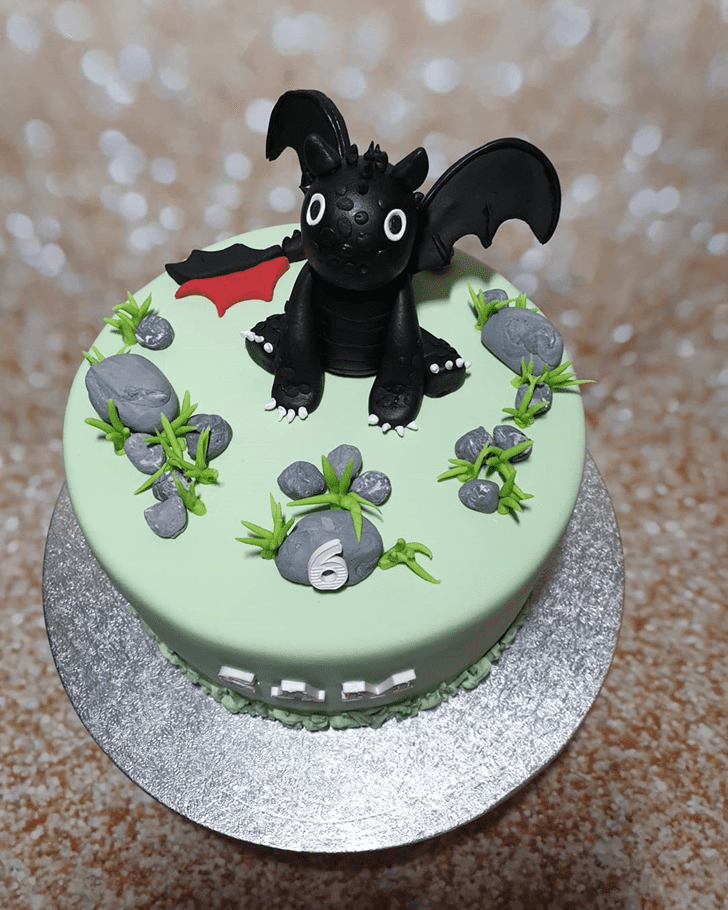 Appealing Dragon Cake