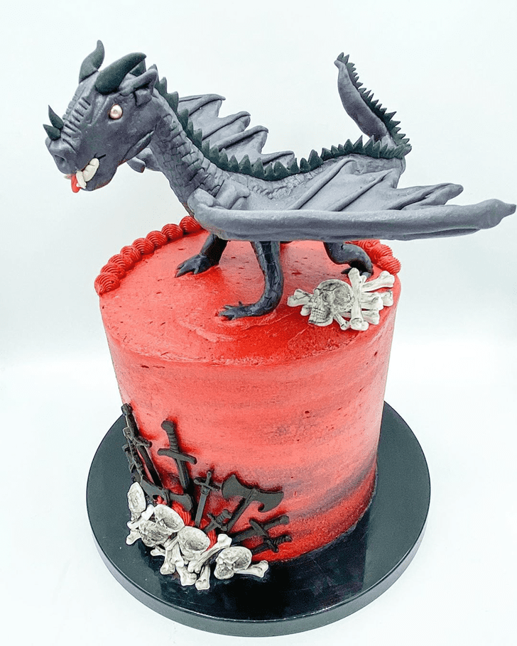 Bewitching Dragon Cake