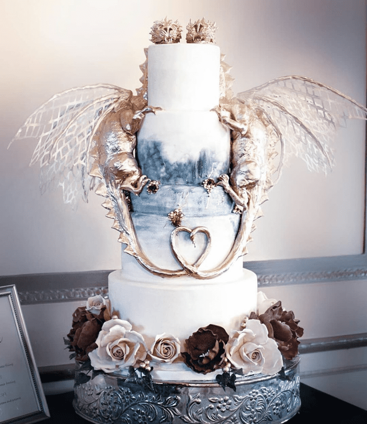 Comely Dragon Cake
