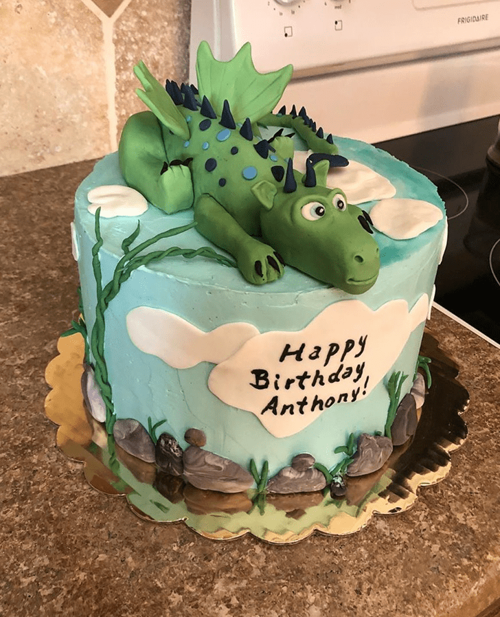 Delightful Dragon Cake