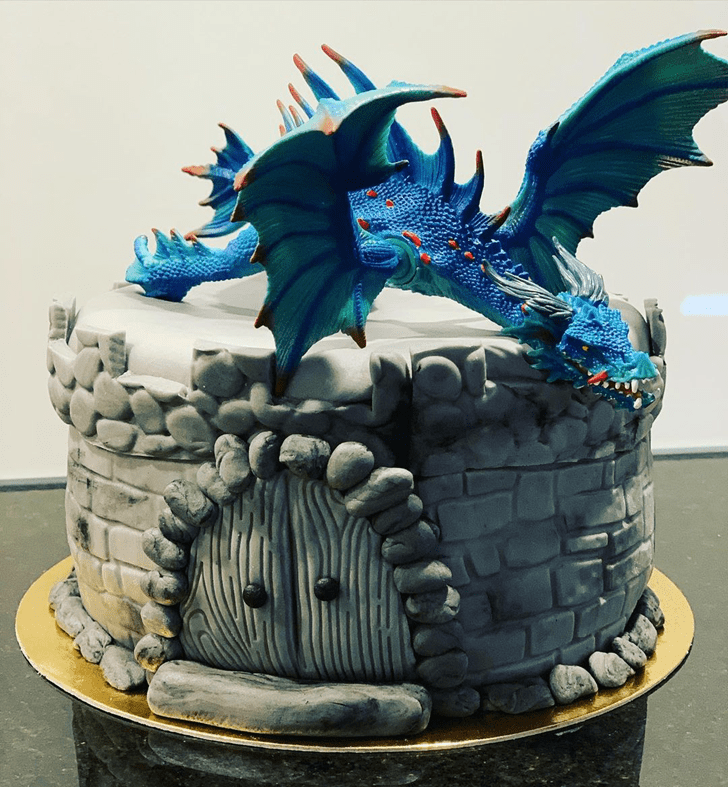 Divine Dragon Cake
