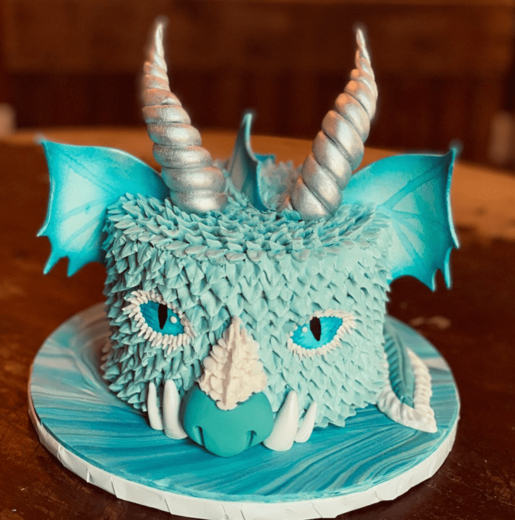 Exquisite Dragon Cake