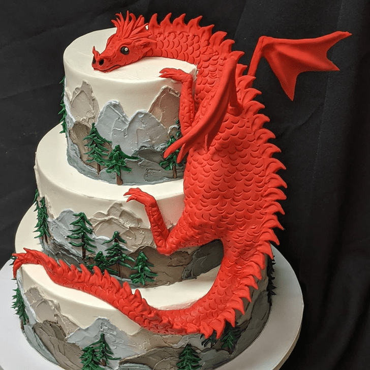 Marvelous Dragon Cake