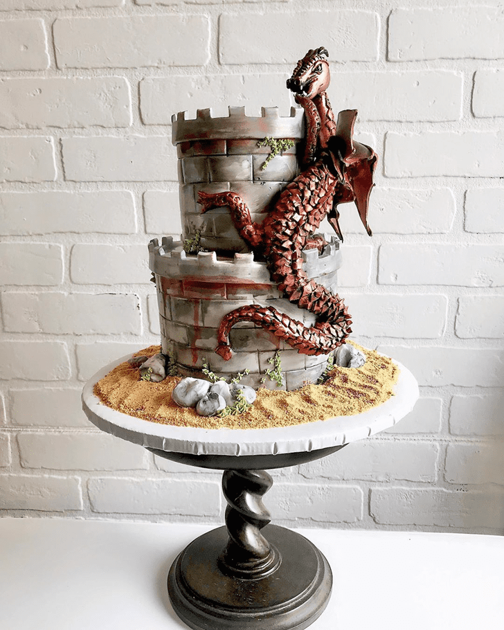 Mesmeric Dragon Cake
