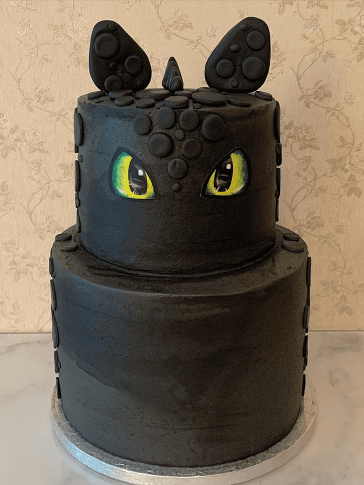Pretty Dragon Cake
