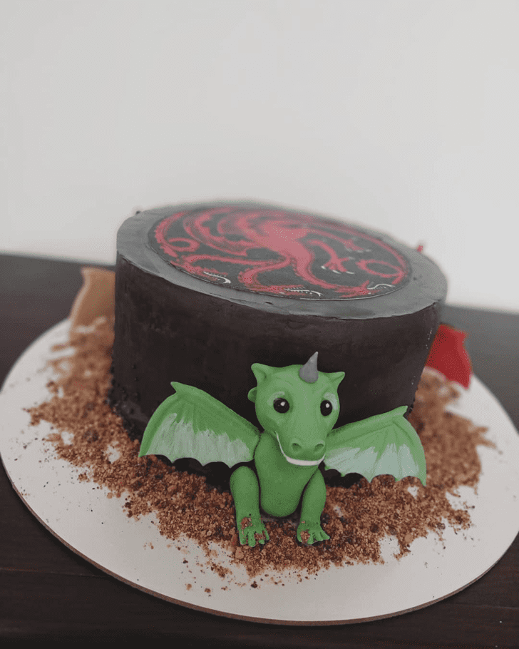 Resplendent Dragon Cake