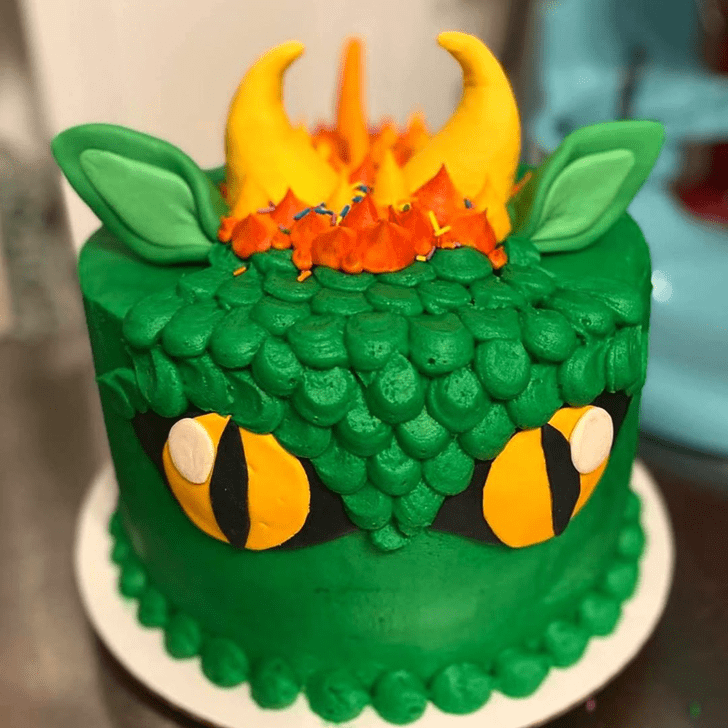 Superb Dragon Cake