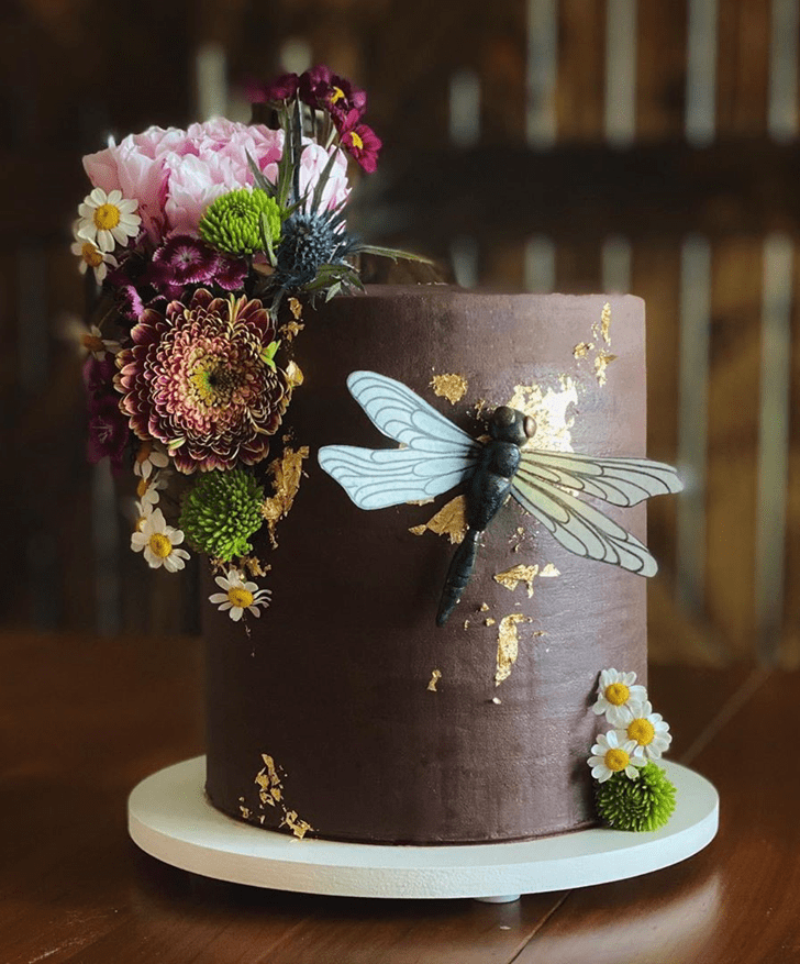Magnetic Dragonfly Cake