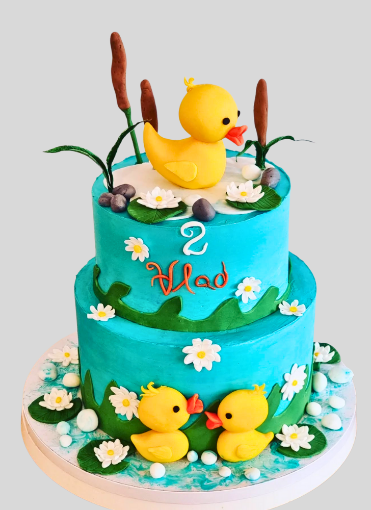 Dazzling Duck Cake