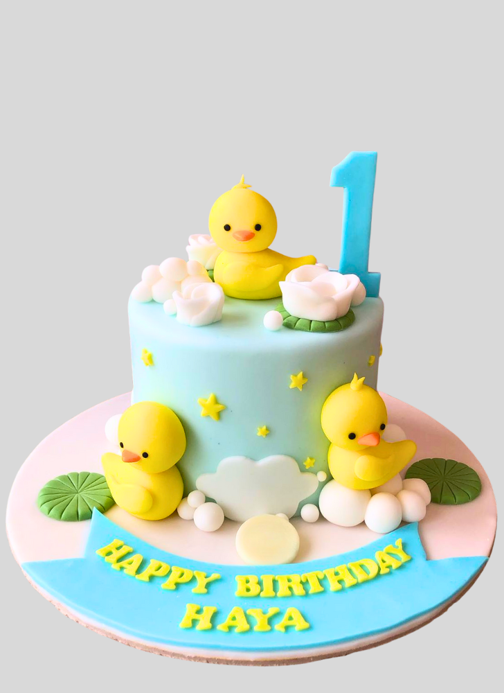 Radiant Duck Cake