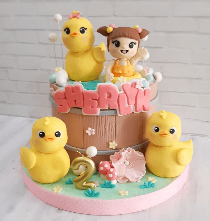 Appealing Duck Cake