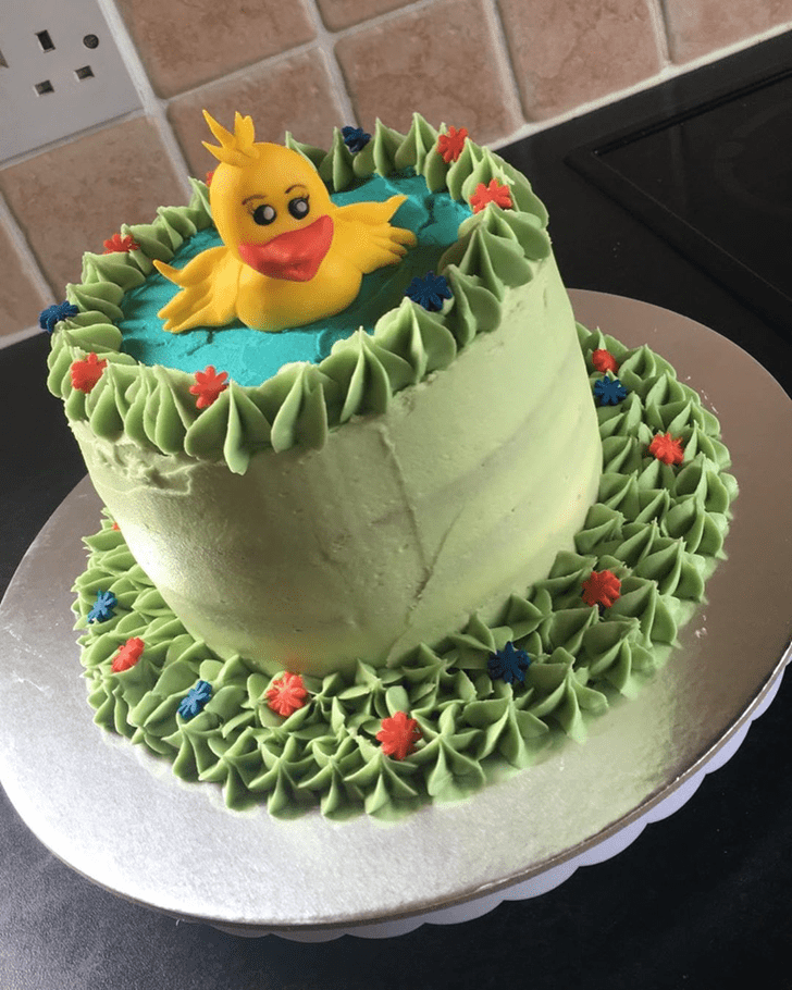 Good Looking Duck Cake