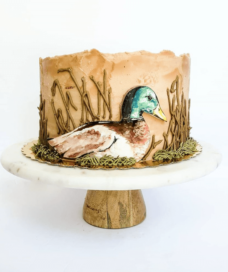 Shapely Duck Cake