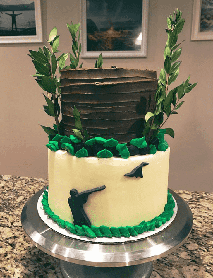 Comely Duck Hunt Cake