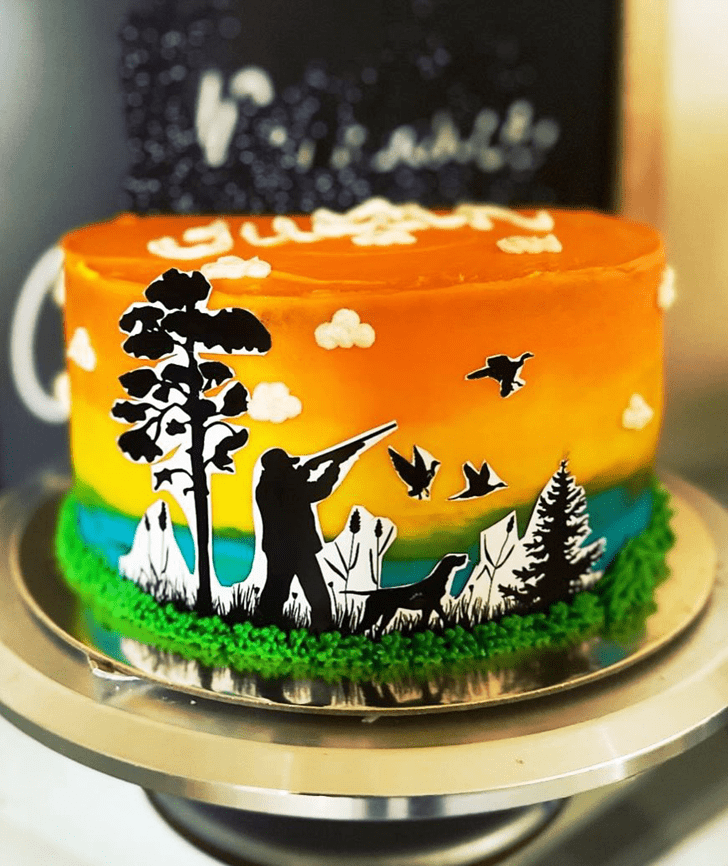 Excellent Duck Hunt Cake