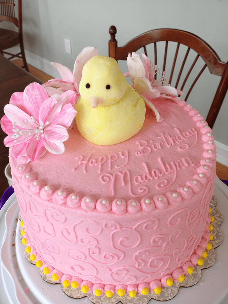 Adorable Duckling Cake