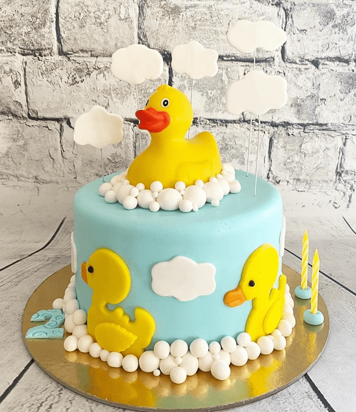Beauteous Duckling Cake