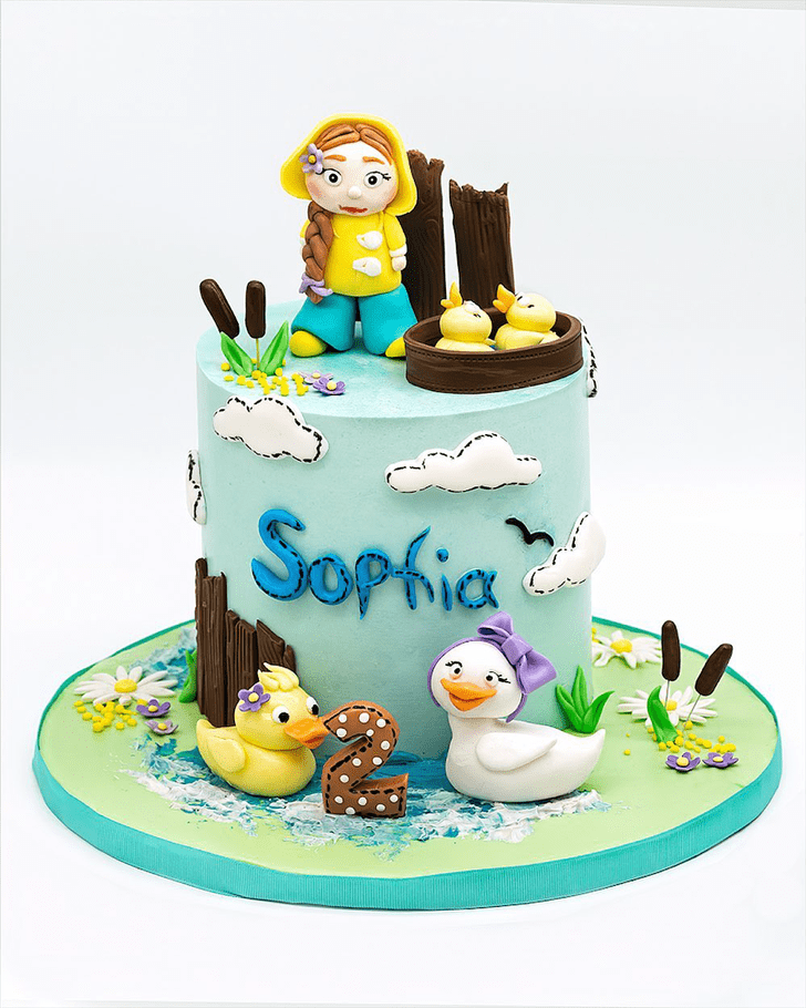 Charming Duckling Cake