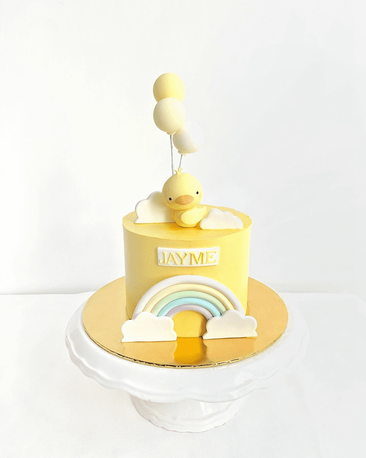 Elegant Duckling Cake