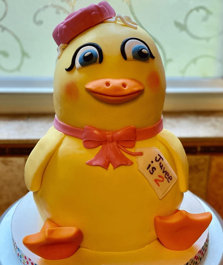 Good Looking Duckling Cake