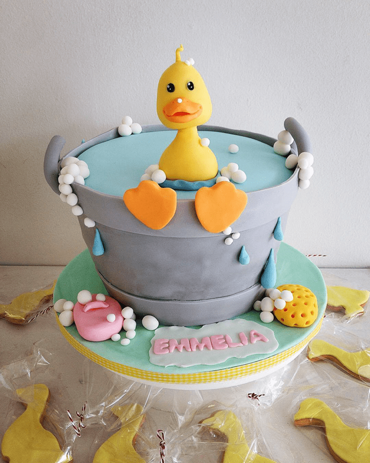 Lovely Duckling Cake Design
