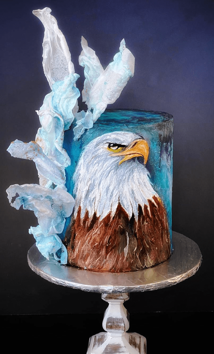 Angelic Eagle Cake