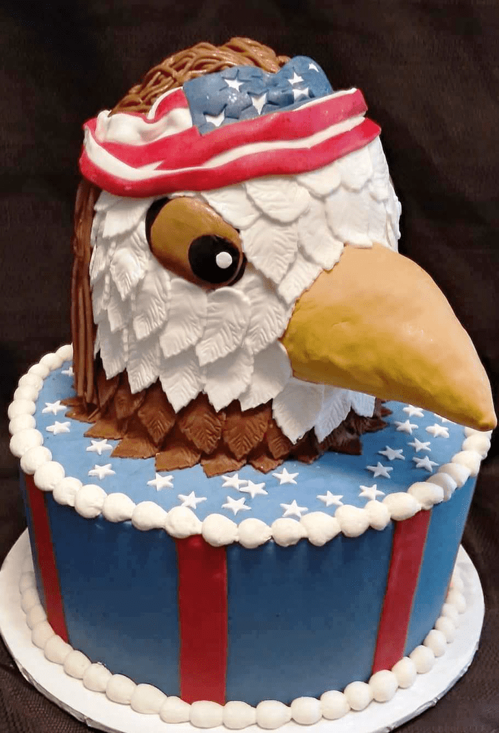 Dazzling Eagle Cake