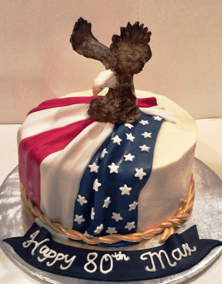 Delicate Eagle Cake