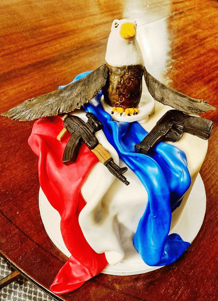 Delightful Eagle Cake