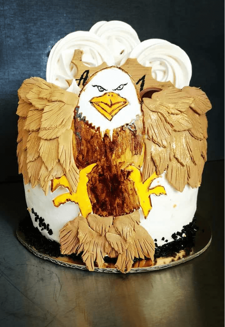 Radiant Eagle Cake