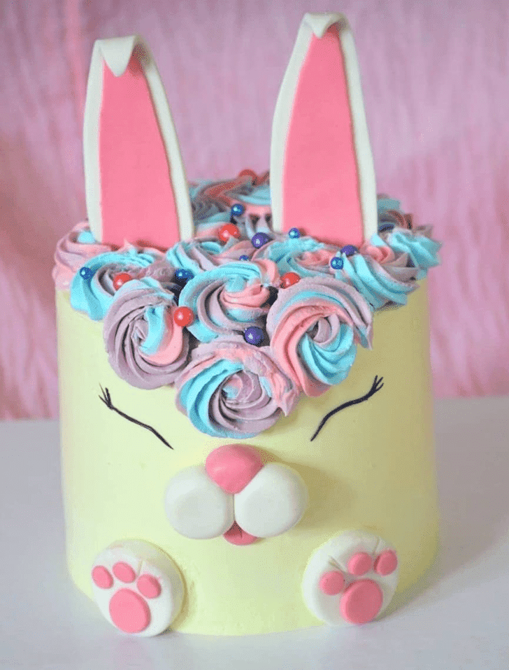Alluring Easter Bunny Cake